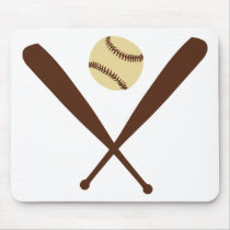 Baseball Bat Mouse Mats