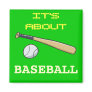 Baseball Bat n Ball Fridge Magnet