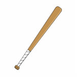 Baseball Bat Photo Cutout