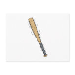 baseball bat postcards