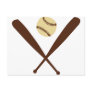 Baseball Bat Postcard