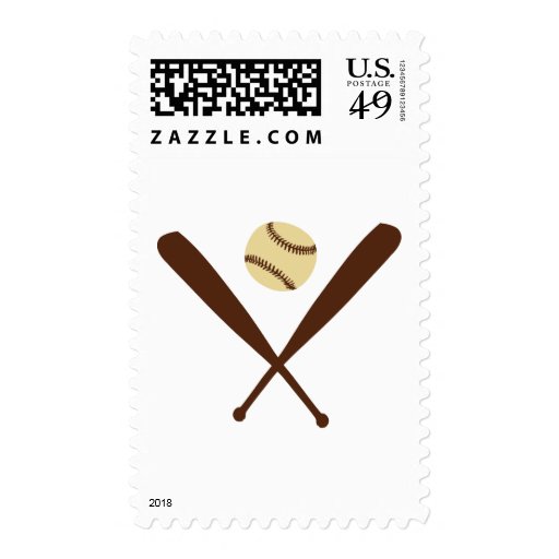 Baseball Bat Stamps Zazzle