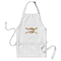 BASEBALL & BATS APRON