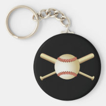 BASEBALL & BATS KEYCHAINS