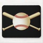 BASEBALL & BATS MOUSE PAD