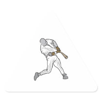 baseball batter graphic sticker