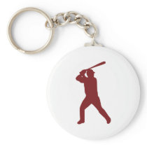 Baseball - Batter Key Chain