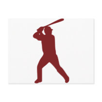 Baseball - Batter Post Card