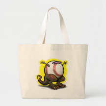 Baseball Beast Canvas Bag