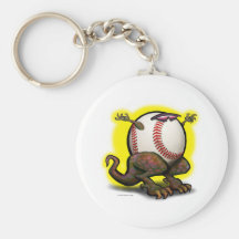 Baseball Beast Key Chains