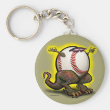 Baseball Beast Key Chains