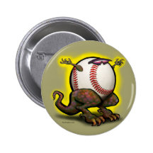 Baseball Beast Pin