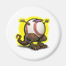 Baseball Beast Refrigerator Magnets