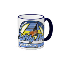 Baseball Belgian Sheepdog Agility Coffee Mugs