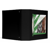 Baseball 3 Ring Binder