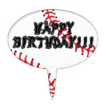 Baseball Birthday Cake Topper