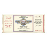 Baseball Birthday Field Pass Personalized Invites