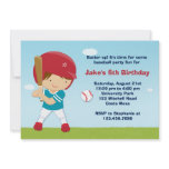 Baseball Birthday Party Invitation