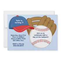 Baseball Birthday Party Invitation