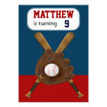 Baseball Birthday Party Invitation