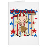 BASEBALL - Blond Girl T-shirts and Gifts Card