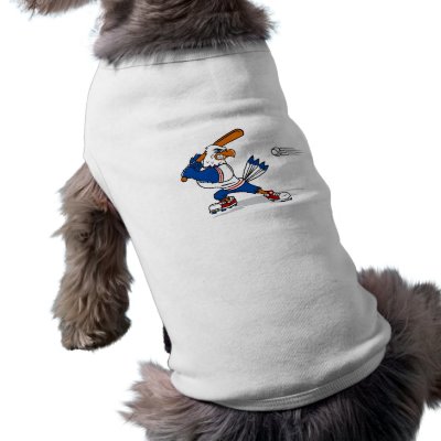 Baseball Blue Jay Dog Tee Shirt by justsports