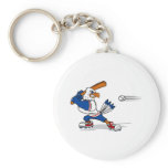 Baseball Blue Jay Key Chain