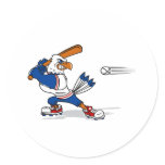 Baseball Blue Jay Stickers
