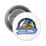 Baseball Border Collie Agility Pinback Button