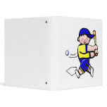 Baseball boy swing binders