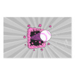 baseball breaking through brick wal pink girls stickers