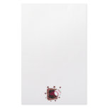 baseball breaking through brick wall personalized stationery