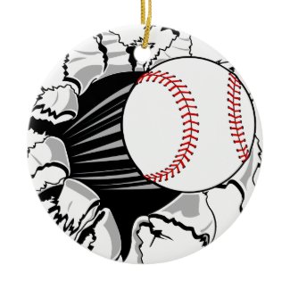 Baseball Breakthrough Ornaments