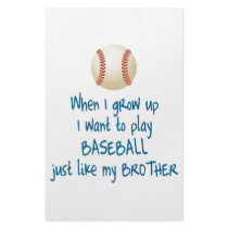 Baseball Brother stationery