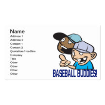 Baseball Buddies Business Card