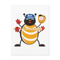 Baseball Bug postcards by evisionarts Baseball Bug postcards
