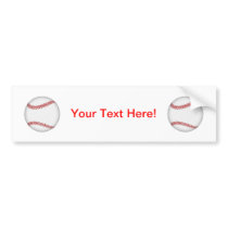 Baseball: Bumper Sticker