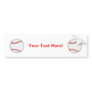 Baseball: Bumper Sticker