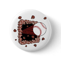 Baseball Burster Button