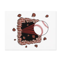 Baseball Burster Postcards