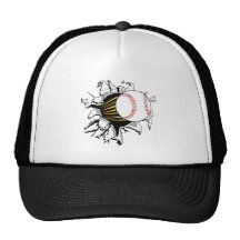 Baseball Burster Trucker Hat
