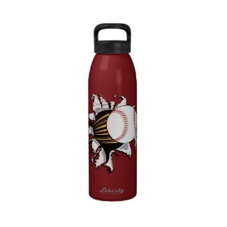 Baseball Burster Water Bottle