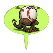 baseball cake topper