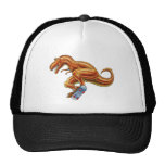 Baseball Cap T-rex on Skateboard Hat