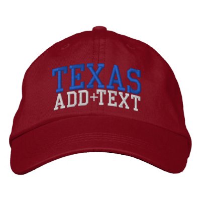 Baseball Cap -TEXAS - SRF by sharonrhea