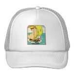 Baseball Cap: Vintage Perfume Ad by L.Rhead Hats