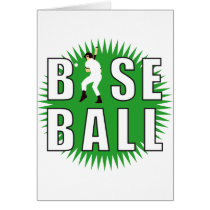 Baseball Greeting Cards