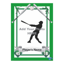 Baseball Card Style posters by azac69 Baseball Card Style posters