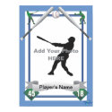 Baseball Card Style posters