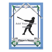 Baseball Card Style posters by azac69 Baseball Card Style posters